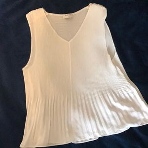 White Aritzia Babaton top